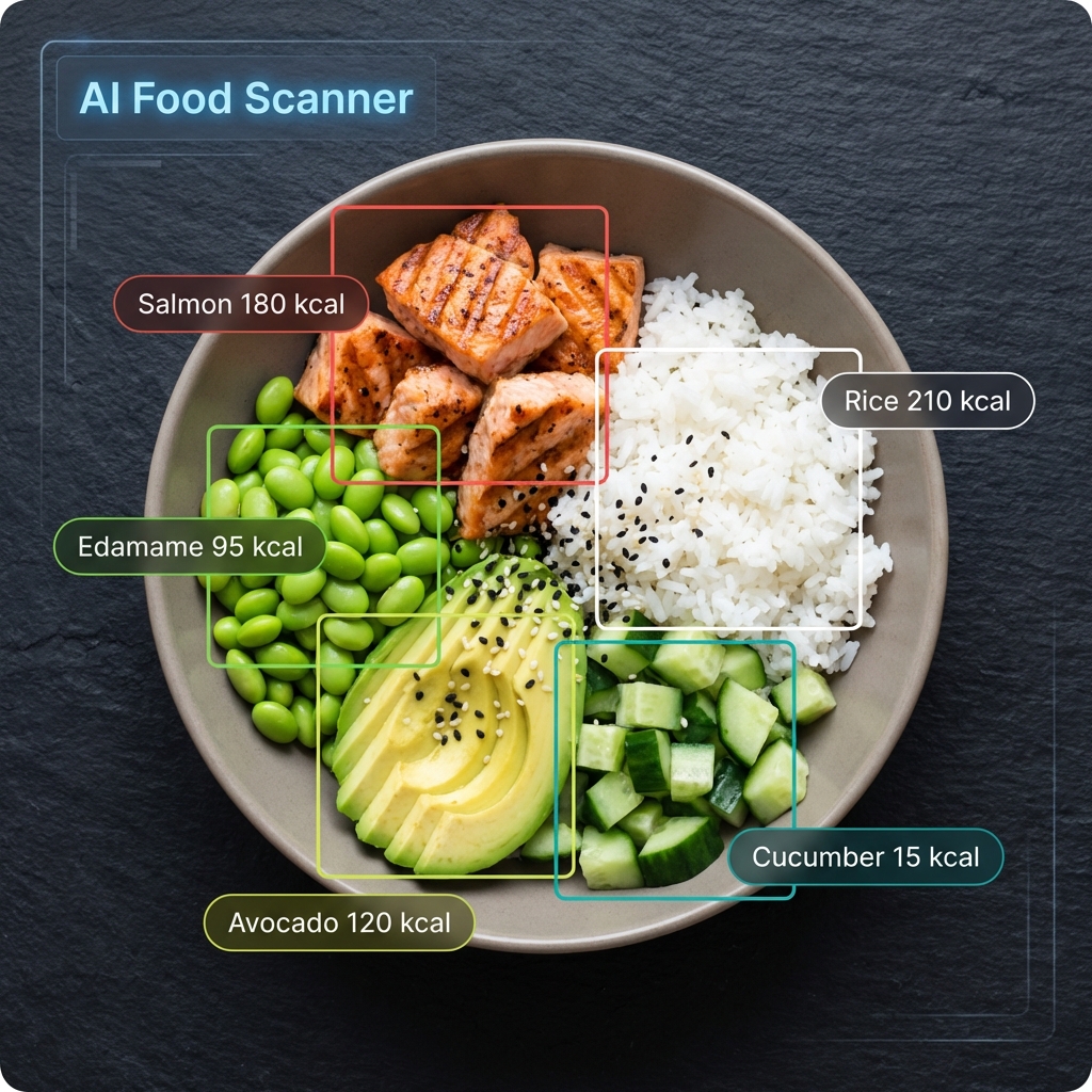 AI Food Scanner with ingredient detection